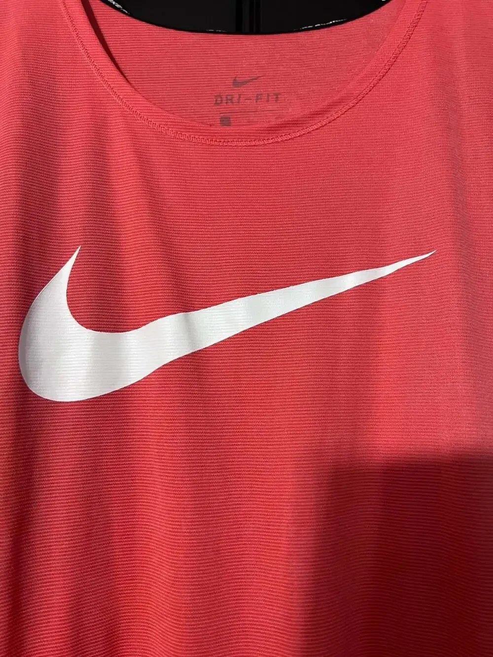 Nike Dri-FIT Swoosh Running Tank Top Pink Women's Size M